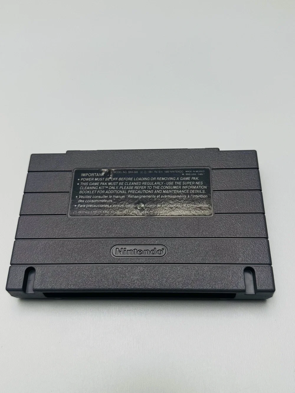 Incantation For Super Nintendo SNES Game Cartridge